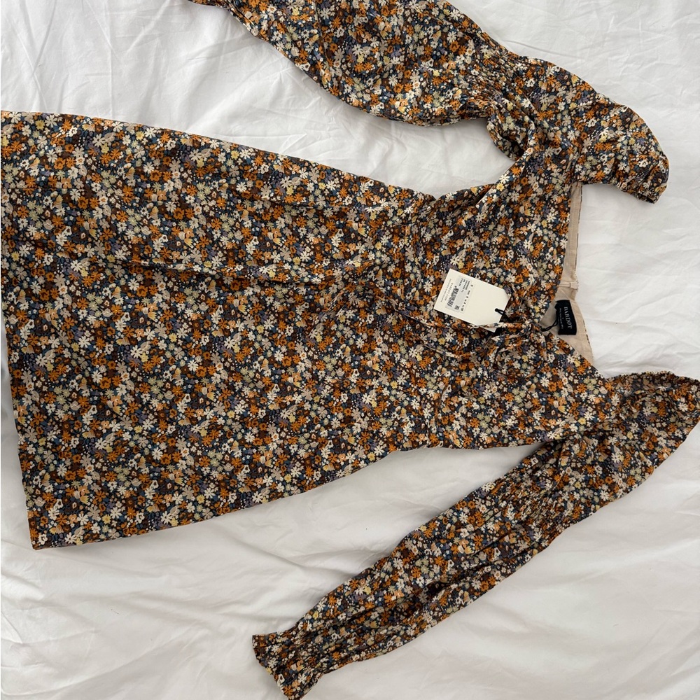 Nordstrom Bardot Floral Long Sleeve Dress